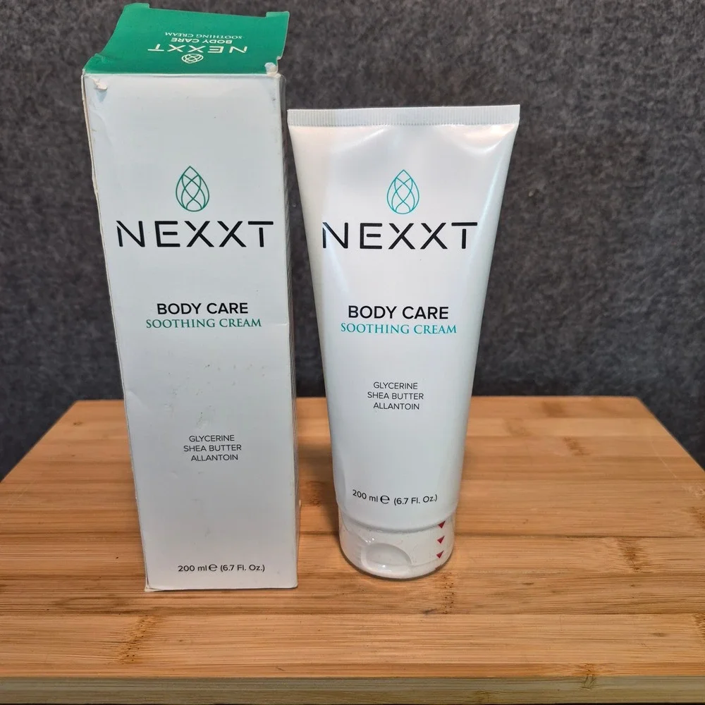 New Nexxt Body Care Soothing Cream Sealed 6.7 oz skin care moisturizer